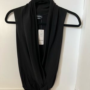 Bebe black bodysuit.